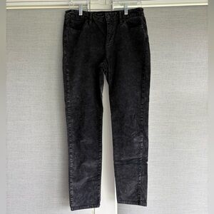 Lucky Brand Black Velvet Brooke Legging